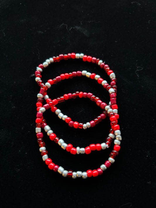 Beaded Bracelet (4 Pack)