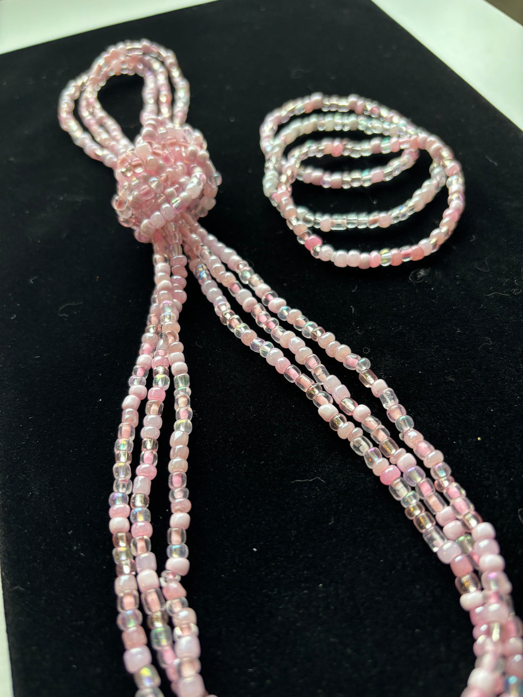 Light Pink Waist Beads