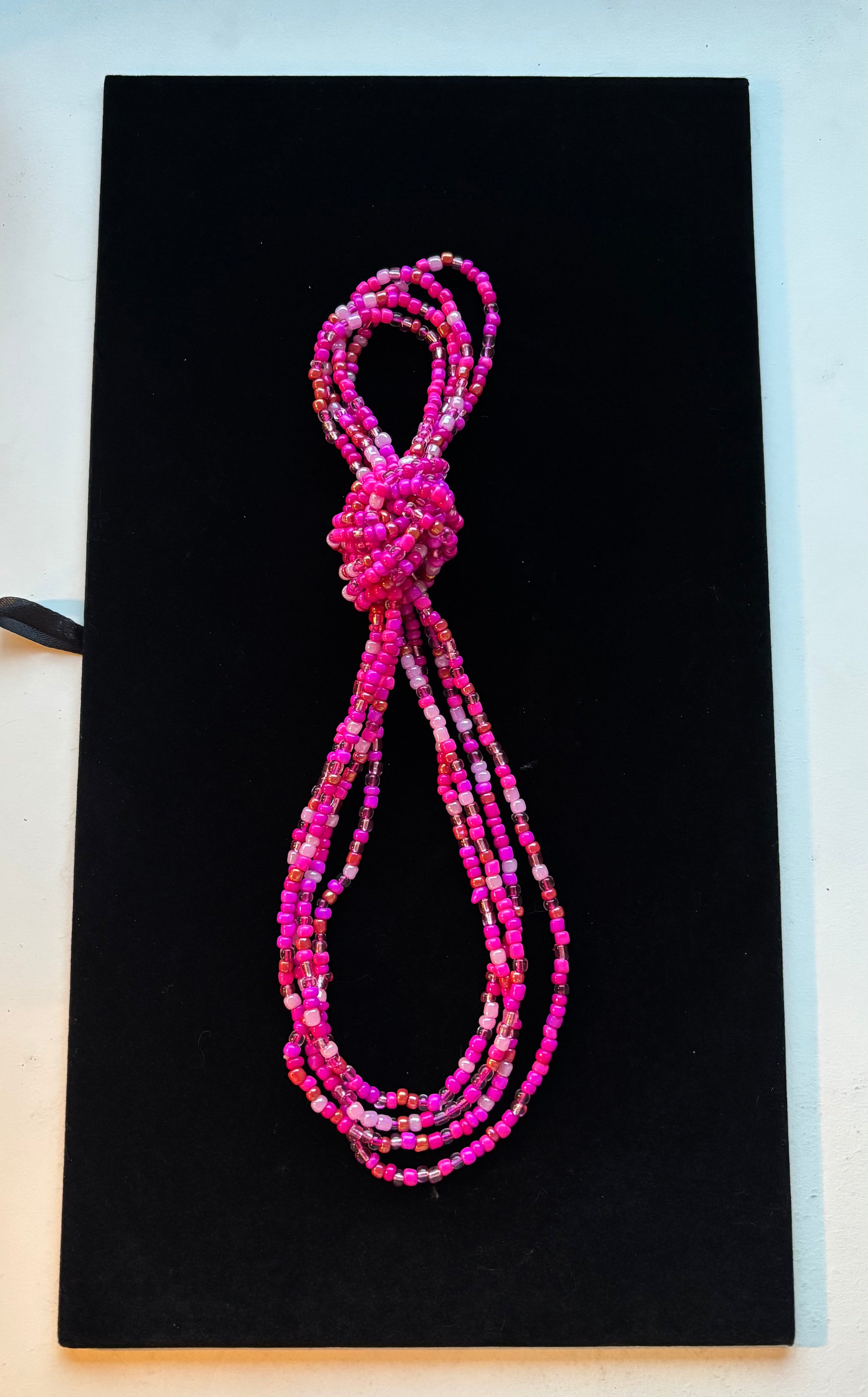 Hot Pink Waist Beads