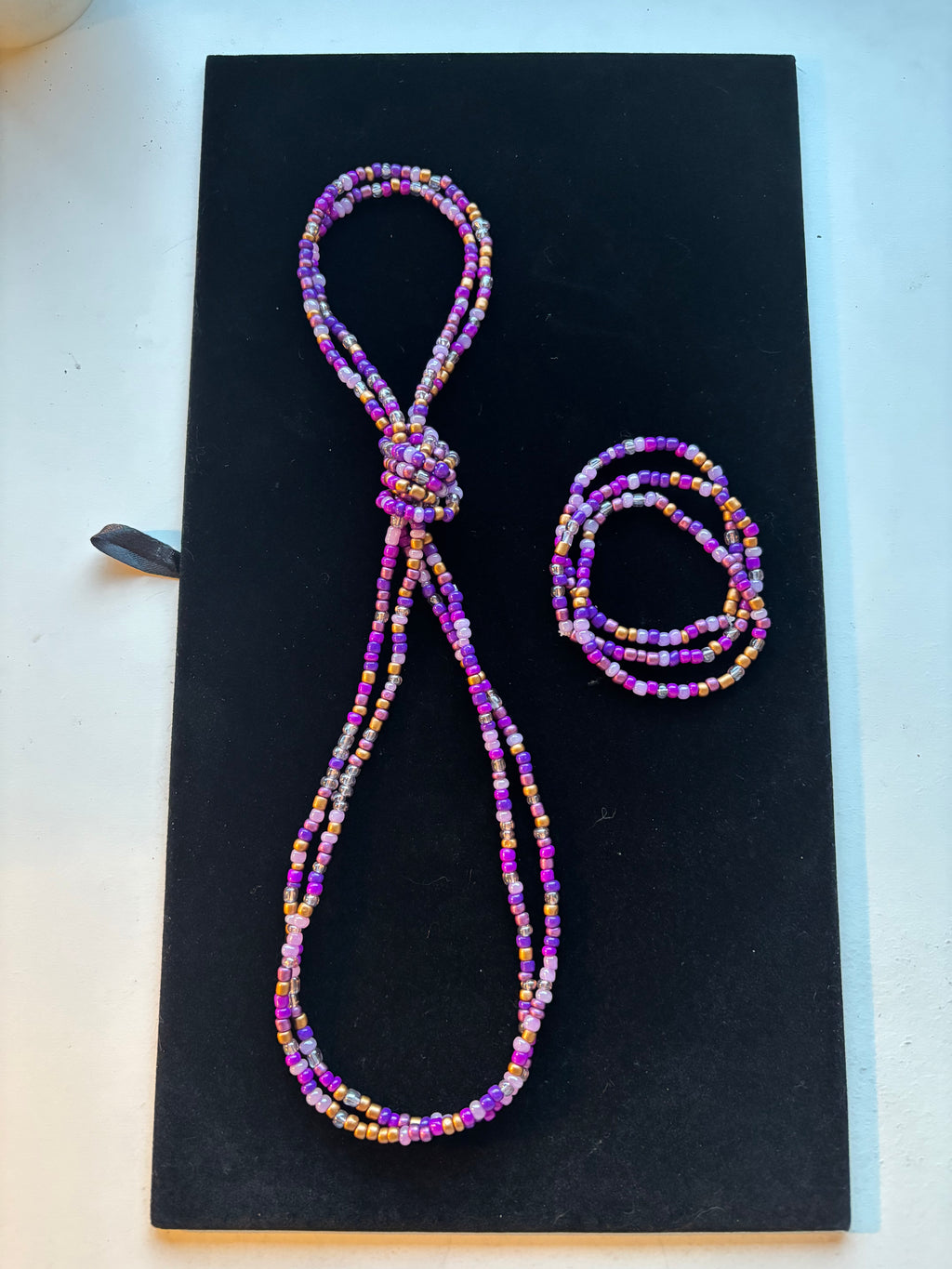 Purple Waist Beads