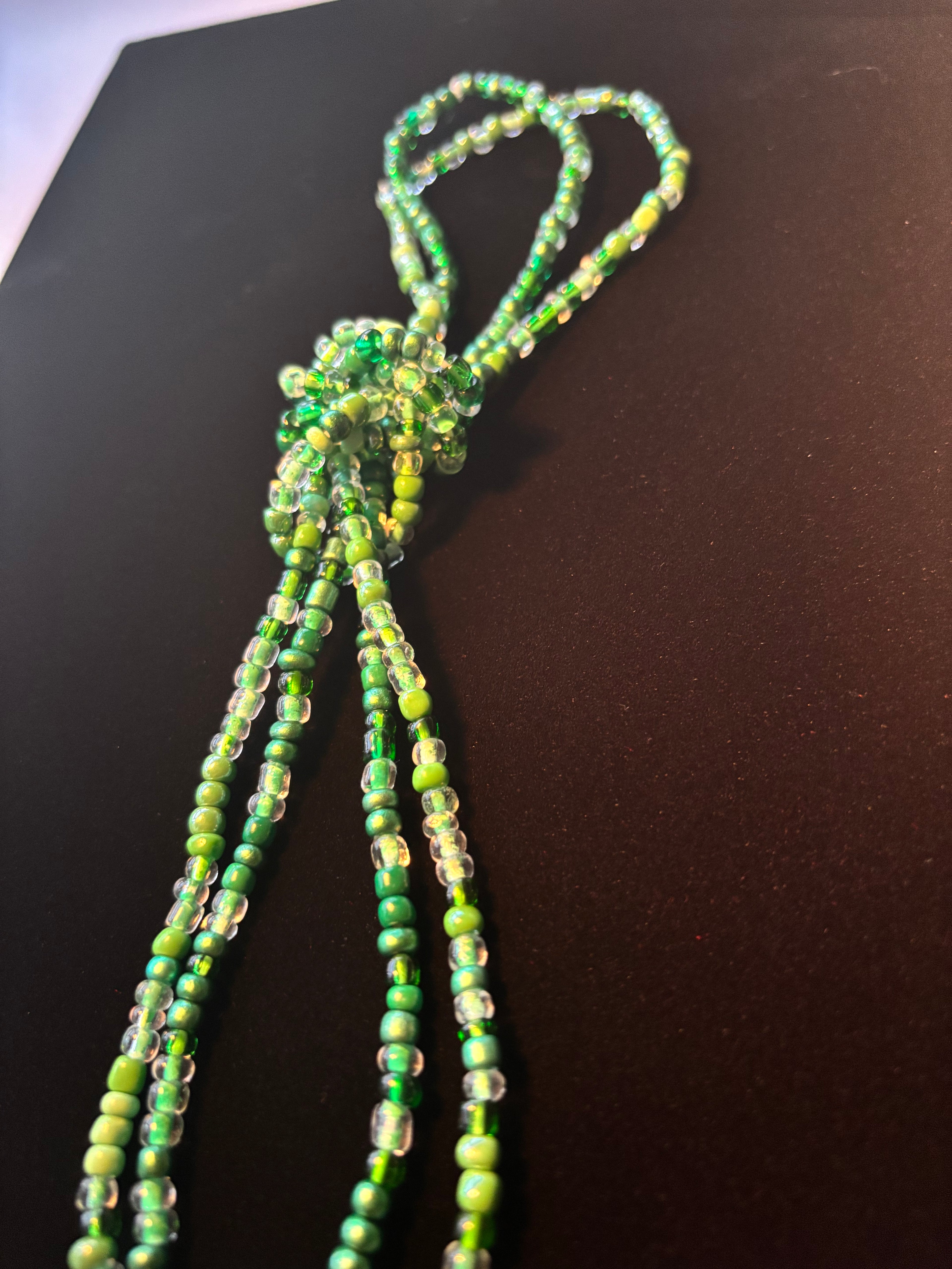 Green Waist Beads