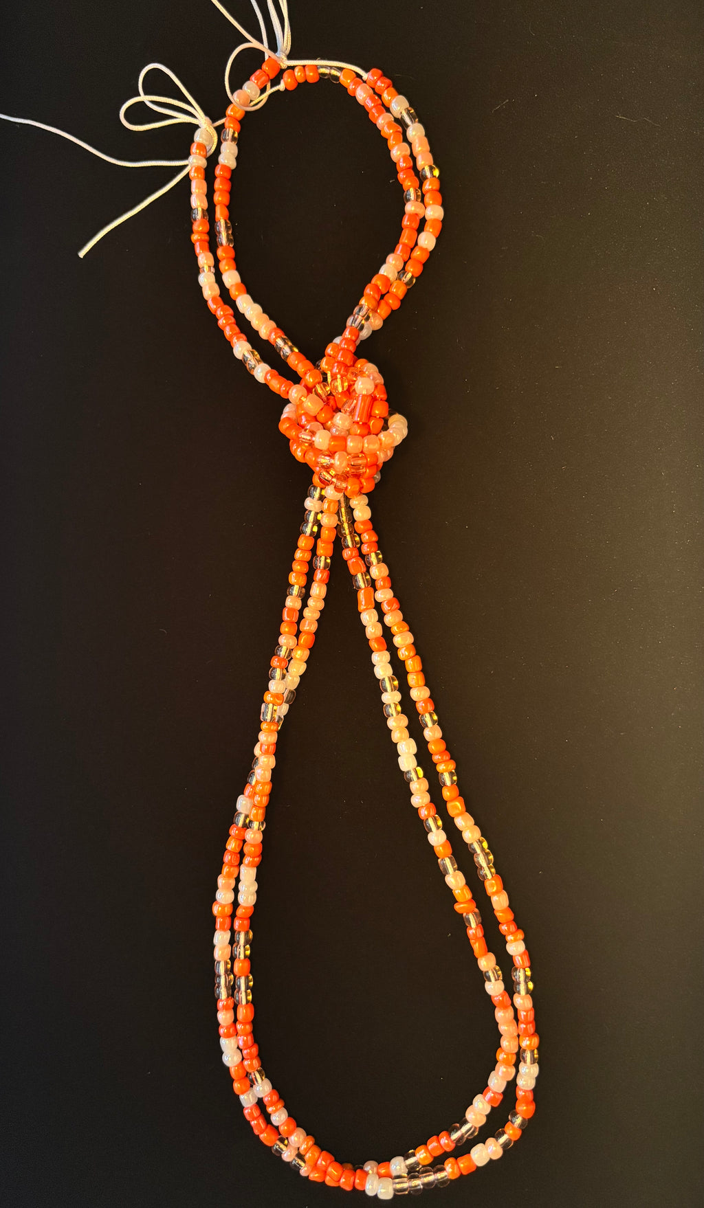 Orange Waist Beads